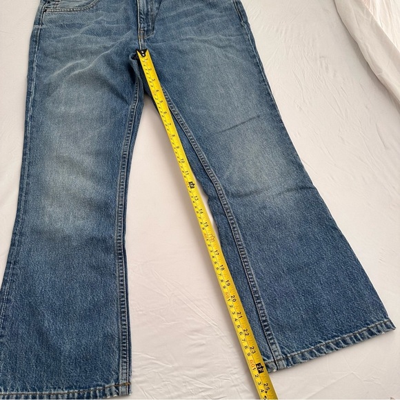 Denim X Alexander Wang Trap cropped blue denim jeans 29 - Picture 11 of 13